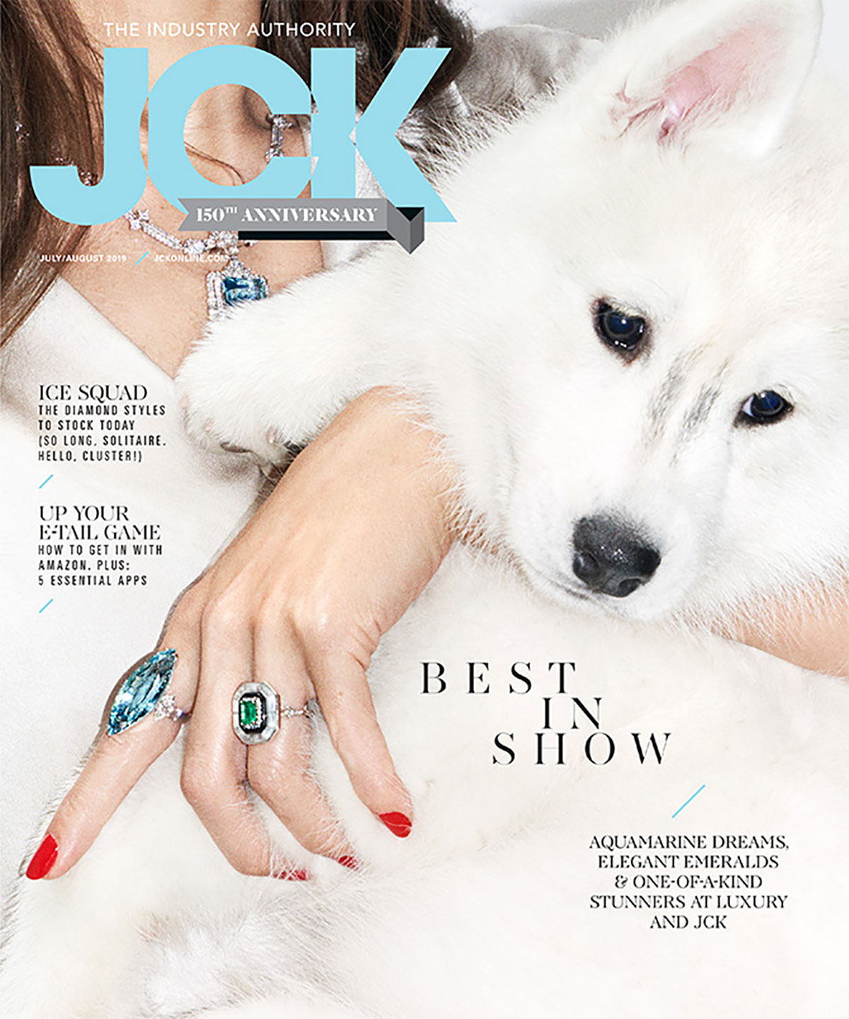 JCK Jewelry, husky puppy, dog